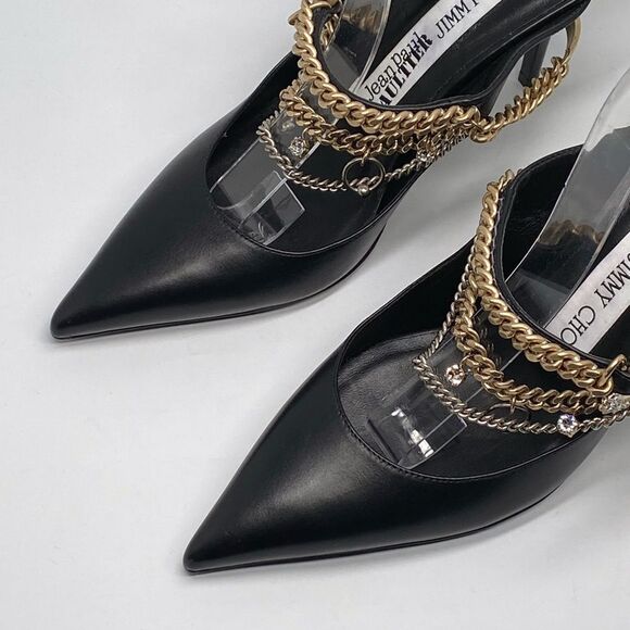 Jimmy Choo JEAN PAUL GAULTIER Bing 90MM Mules size 37.5 - Picture 8 of 16